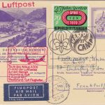 Österreich - 2,50 S. Bildganzsache/Luftpost SST Zwettl Pfadfinder-Camp 1977