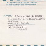 BRD - 30+60 Pfg. UV Privatganzsache/Aerogramm EAPC Stuttgart-Flughafen 1973