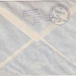 Chile - 3x10 C. Rotary Südamerika-Konferenz Luftpostbrief/LH-Erstflug 1961