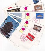 Japan - Olympiade 1964 Tokyo Satz/5 Schmuck-FDC