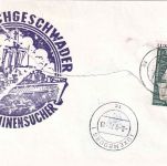 BRD - Kiel 1972 Großseglertreffen SST + Cachet Bundesmarine Atlantis/Y 1660