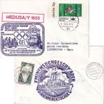 BRD - Kiel 1972 Großseglertreffen SST + Cachet Bundesmarine Medusa/Y 1655