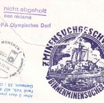 BRD - Kiel 1972 Großseglertreffen SST + Cachet Bundesmarine Frauenlob/Y 1652