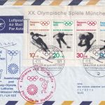 BRD - Hamburg 1971 SST Ausstellung Lufthansa u. Olympiade Luftpostbrief