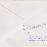 BRD - Olympiade 1972 Privatganzsache/Einschreibebrief Sonder-R-Zettel München