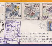 CSSR - 1,80 Kc. Olympiade München u.a. LH-Erstflug/Zuleitungspost 1972