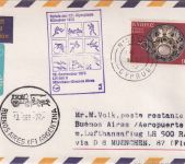 Zypern - Olympia LH-Sonderflug 1972 Zuleitungspost München/Buenos Aires