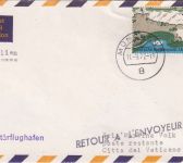 BRD - Olympiade 1972 Luftpostbrief n. VATIKAN L2 SonderPA Militärflughafen
