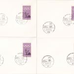 BRD - Olympiade 1972 Olympia Fackellauf 12 versch. Sonderstempel a. Karten