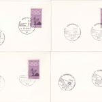 BRD - Olympiade 1972 Olympia Fackellauf 12 versch. Sonderstempel a. Karten