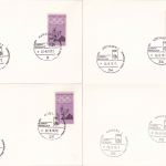 BRD - Olympiade 1972 Olympia Fackellauf 12 versch. Sonderstempel a. Karten