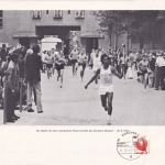 BRD - Olympiade 1972 München Fackellauf Fotodruck mit SST 25.8.72