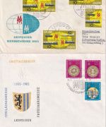 DDR - Leipziger Messe 1953/1990 interessantes Lot von 25 Belegen