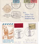 DDR - Leipziger Messe 1953/1990 interessantes Lot von 25 Belegen