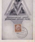 DR - Int. Leipziger Messe sw-Sonderkarte SST Messehaus/Handelshof 1939