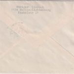 DDR - 10 Pfg. Joliot-Curie + 50 Pfg. SbPA Einschreibe-Ortsbrief Berlin 1980