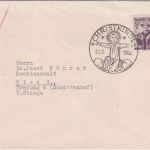 Österreich - Christkindl 20.12.1953 SST Drucksache n. Wien