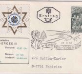 Österreich - 7. Weihnachts-Ballonpost D-ERGEE III SST (7) Christkindl 1967