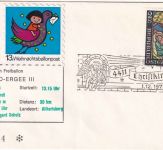 Österreich - 13. Weihnachts-Ballonpost D-ERGEE III SST (9) Christkindl 1973