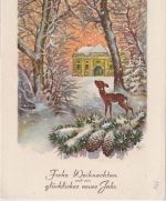 Österreich - Christkindl 20.12.1953 SST Weihnachtskarte n. Wien