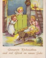 Österreich - Christkindl 22.12.1953 SST Weihnachtskarte n. Wien