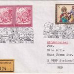 Österreich - Christkindl 19.12.1983 SST (11) Einschreibebrief n. Steinen