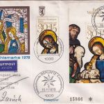 Berlin - Weihnachten 1978 Block u. Marke Luftpostbrief/Schmuck-FDC ESST
