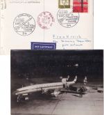 BRD - Koblenz 1962 11. Raketen- u. Raumfahrttagung Luftpostkarte n. FRANKREICH