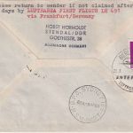 DDR - 40 Pfg. Jahr d. ruhigen Sonne Lupo-Brief/Zuleitungspost n. AUSTRALIEN 1965