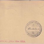 Österreich - 2g/3400 K. Währungs-MIF Luftpostkarte n. UNGARN Wien 29.6.25