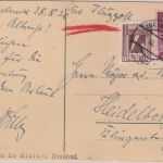 Österreich - 15g Flugpost u.a. Luftpostkarte Innsbruck - Heidelberg 1929
