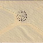 Österreich - Messe-Sonderflug Leipzig/Bukarest Zuleitungspost ab Wien 1957