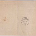Schweiz - 2+10 Rp. sitz. Helvetia Nachnahmekarte Curio - Tesserete 1881