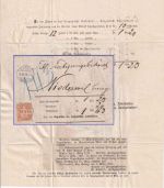 Schweiz - 20 Rp. sitz. Helvetia Nachnahmebrief Aarau - Niederwil 1878