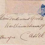 Schweiz - 20 Rp. sitz. Helvetia Zensurbrief Genf - Kassel 1916 Zensur Frankfurt