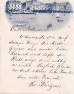 Schweiz - 45+25 Rp. Flugpost Luftpostkarte/Afrikaflug Zürich - Kairo 1926