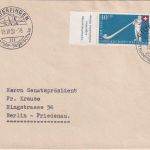 Schweiz - 40 Rp Pro Patria Einschreibebrief Hilterfingen - Berlin-Friedenau 1951