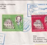 Paraguay - Lufthansa Erstflug Asuncion/Rio de Janeiro 1971 Luftpostbrief