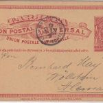 Uruguay - 3 C. Ganzsachenkarte Montevideo - Wöllstein 1893