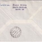 Österreich - AUA-Erstflug Salzburg/Venedig Luftpostbrief 1.4.1961