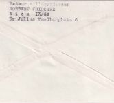 Österreich - AUA-Erstflug Wien/Prag/Düsseldorf Etappe Luftpostbrief 2.5.1961