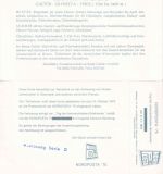 Österreich - Galtür 1975 SST Olympia-Trainingsgebiet 2 Sonder-Klappkarten
