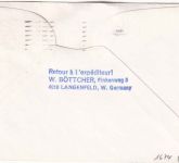 USA - Lufthansa-Erstflug Tokyo/FF Etappe Anchorage/Hamburg 12.4.1974 Lupo-Brief