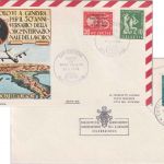 Schweiz/BIT - 30 Rp. Papstbesuch u.a. Schmuck-FDC n. VATIKAN 10.6.1969