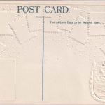 Fiji Islands - Freimarkenausgabe Eduard VII. farb. Prägekarte ungelaufen ca.1905