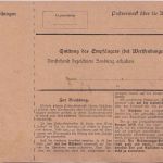Bayern - 25 Pfg. Luitpold Soldatenpaketkarte (Sondertarif) München 9 - 28.11.14