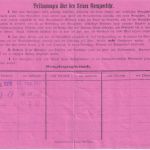 Bayern - 2x50 Pfg. Ludwig Grenzschein n. ÖSTERREICH Mittenwald 10.8.18