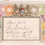 Bayern - 10+2x5+3+2 Pfg. Wappen Einschreibekarte München - Rummelsburg 1906