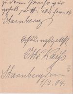 Bayern - Wasserburg a. Inn 1 2. MÄR 04 Reserve-K2 5 Pfg. Ganzsachenkarte