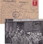 Bayern - Lager Lechfeld 22. MÄR 15 Reserve-K2 Karte n. BULGARIEN (Sofia)